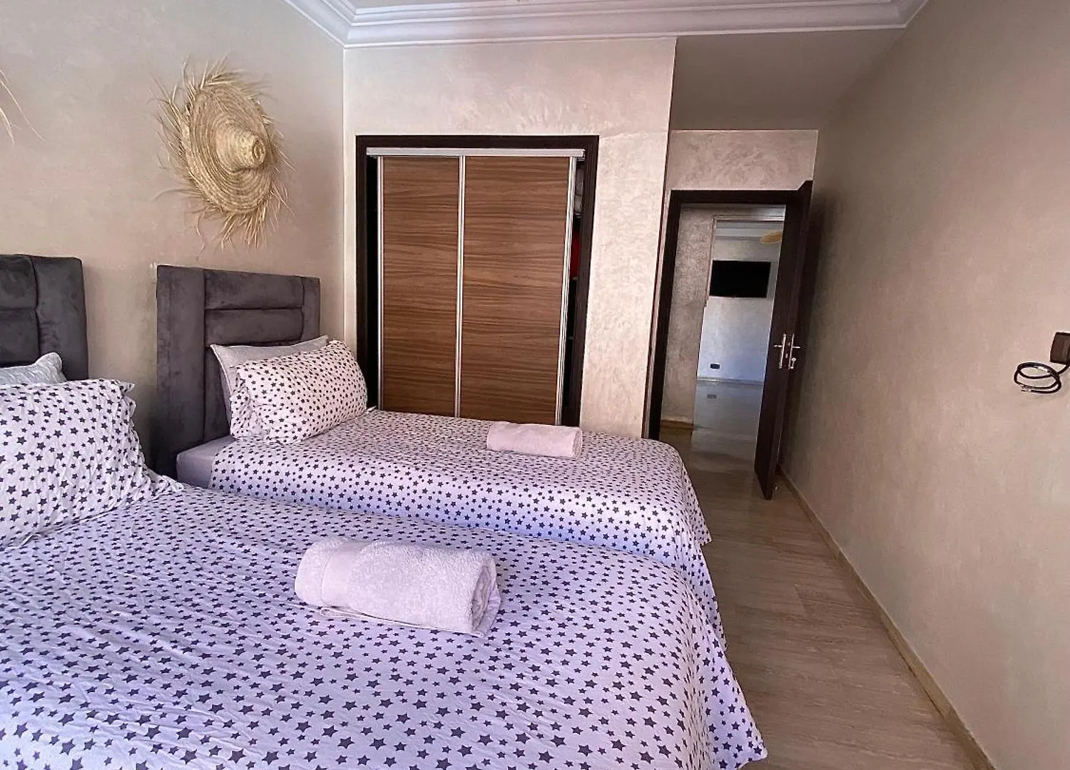 Daire Appartement 2 Chambre Au Coeur De Gueliz Marrakech Marakeş